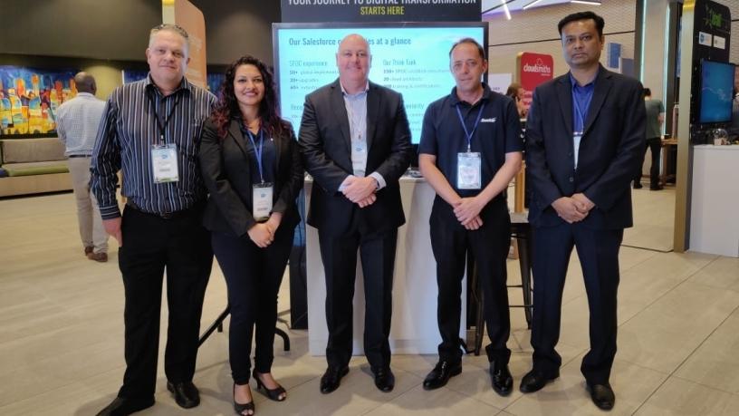 The Zensar team at the Salesforce Basecamp 2018, Cape Town, SA.