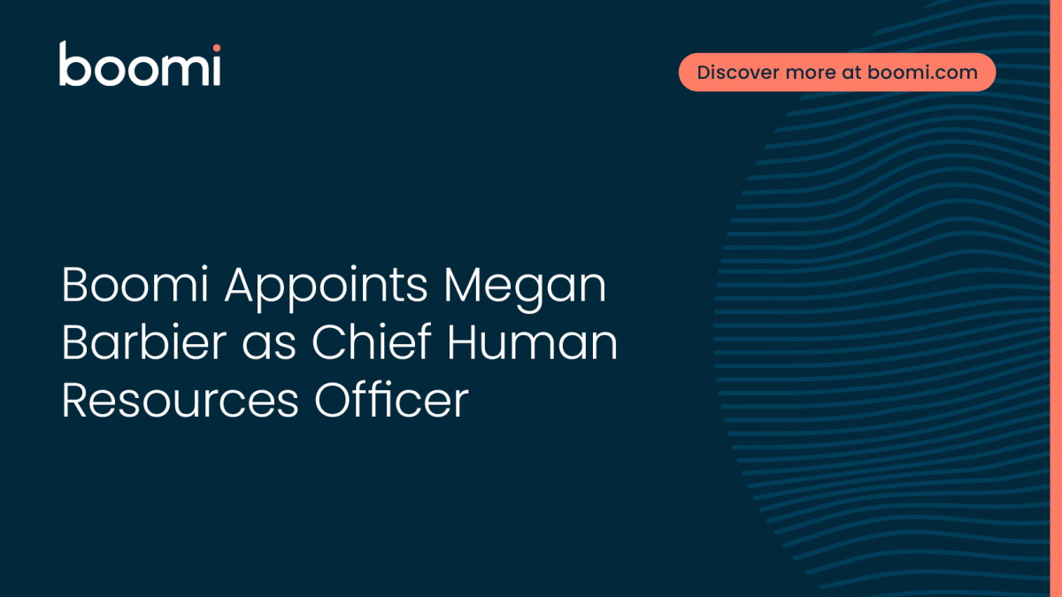 Boomi Appoints Megan Barbier as Chief Human Resources Officer - Vimarsana News