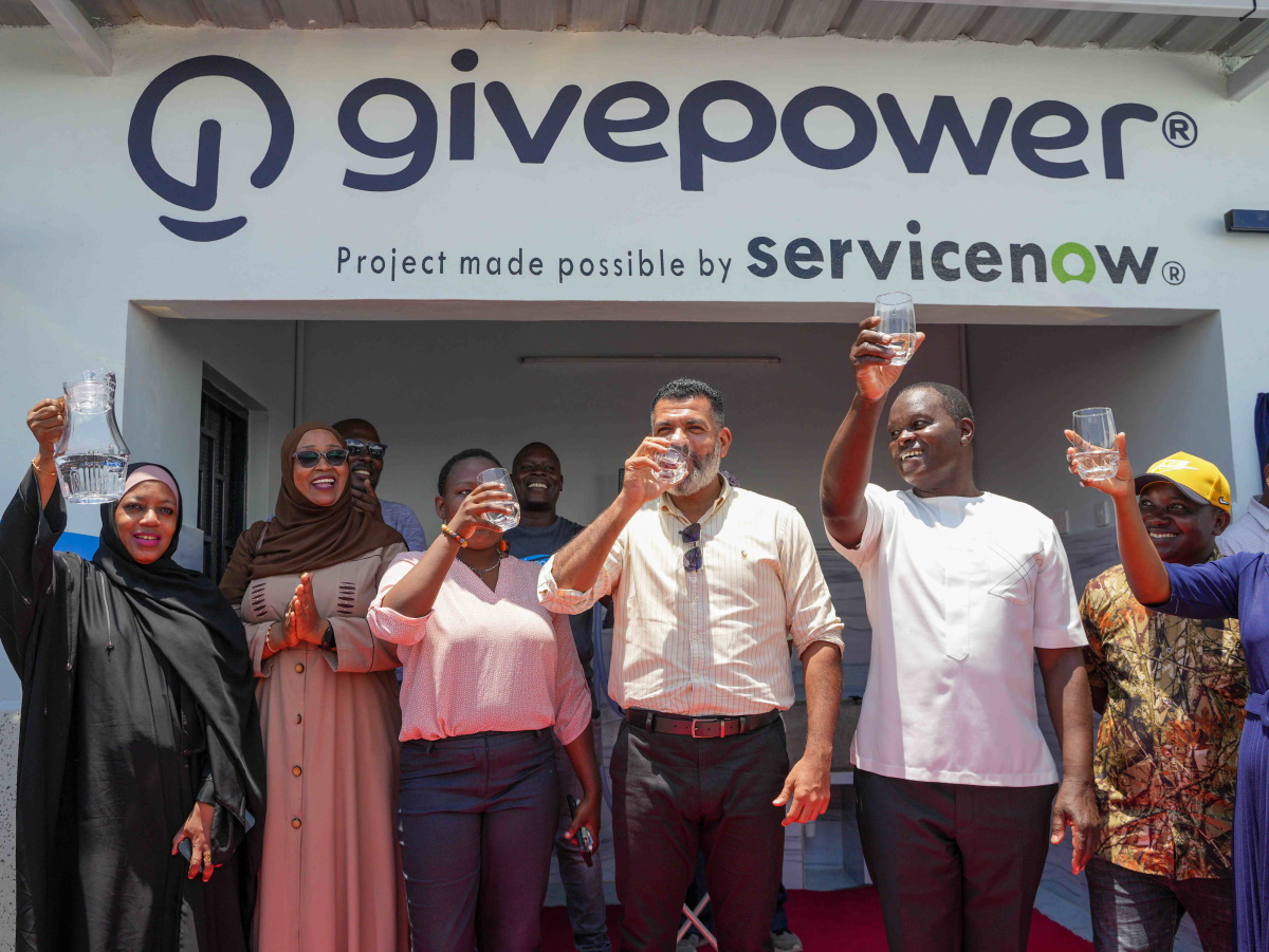 GivePower, ServiceNow partner to bring safe, affordable drinking water