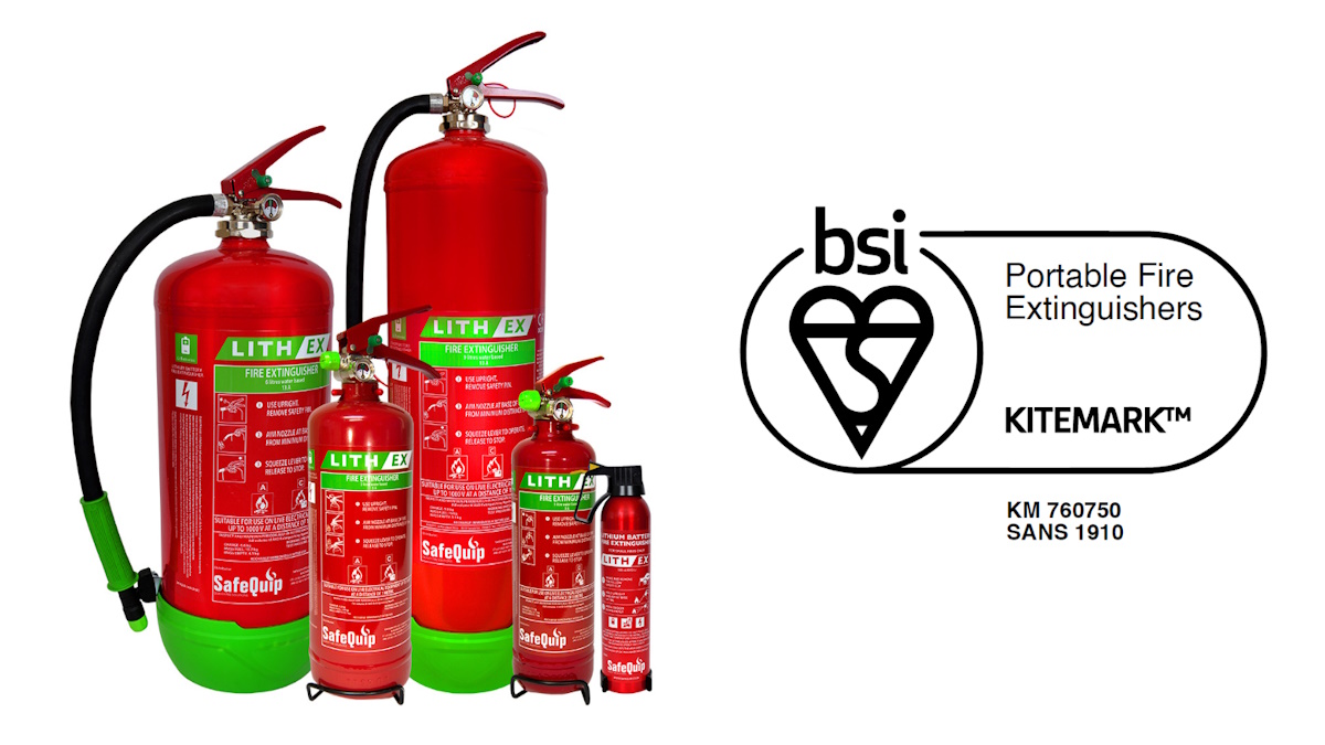 SafeQuip launches lithium-ion battery fire extinguishers | ITWeb