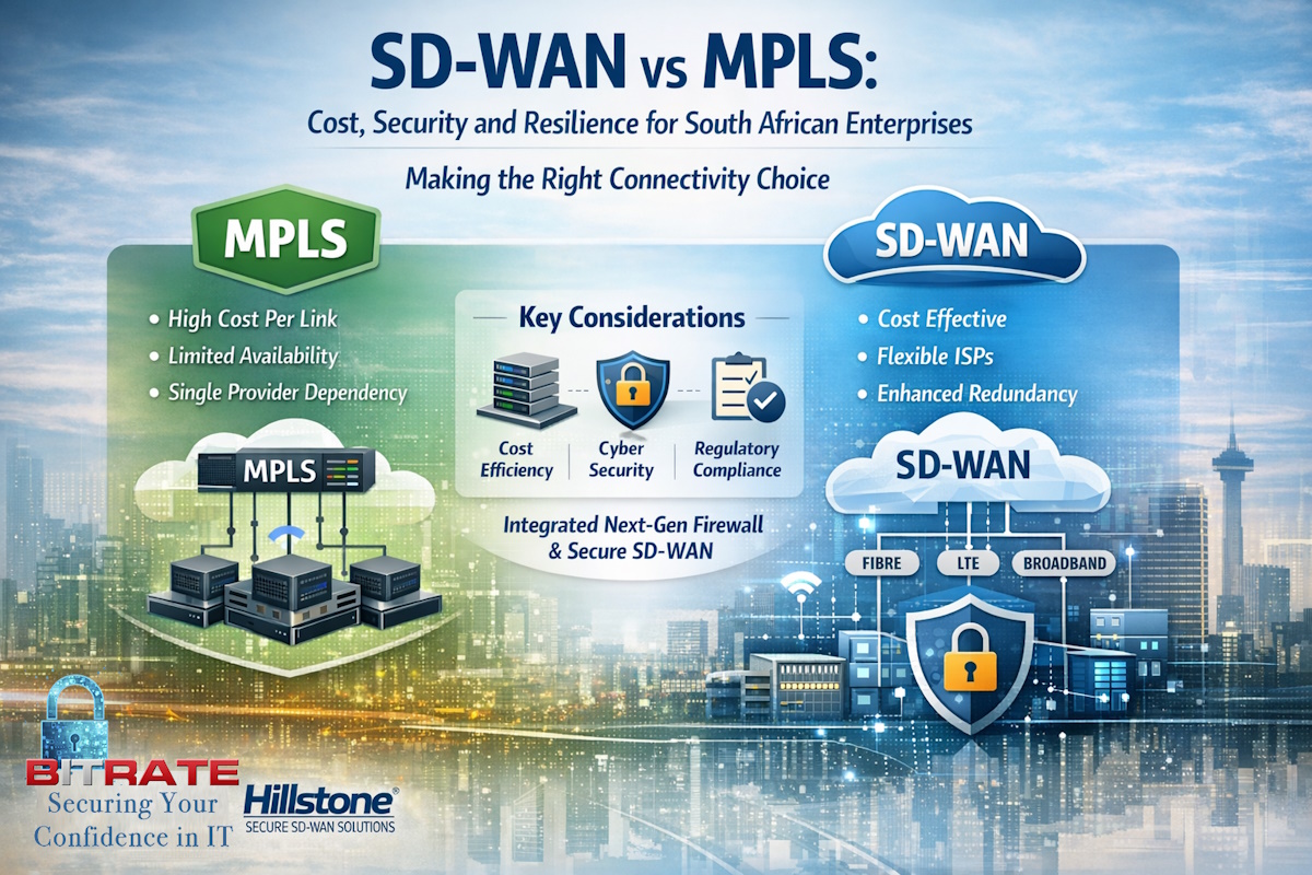 itweb.co.za - Bitrate - SD-WAN vs MPLS: Cost, security and resilience