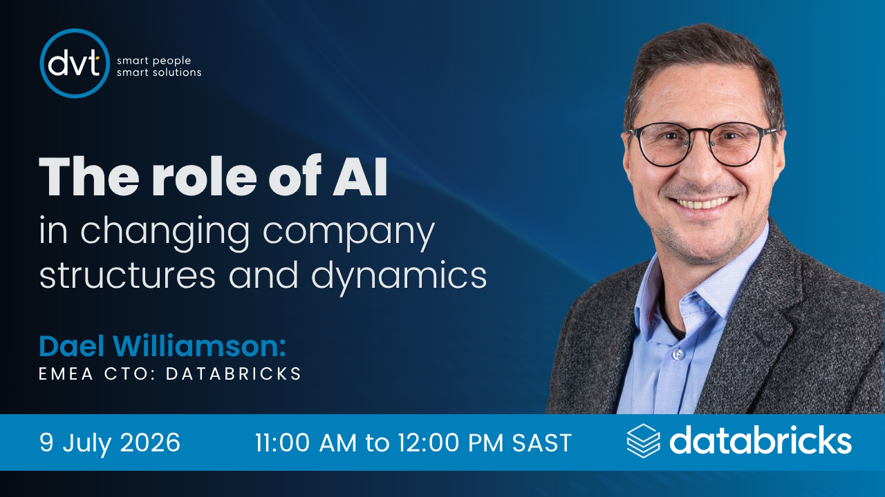 itweb.co.za - Communikay - DVT Insights Webinar to feature Databricks EMEA CTO on the future of AI-driven organisations