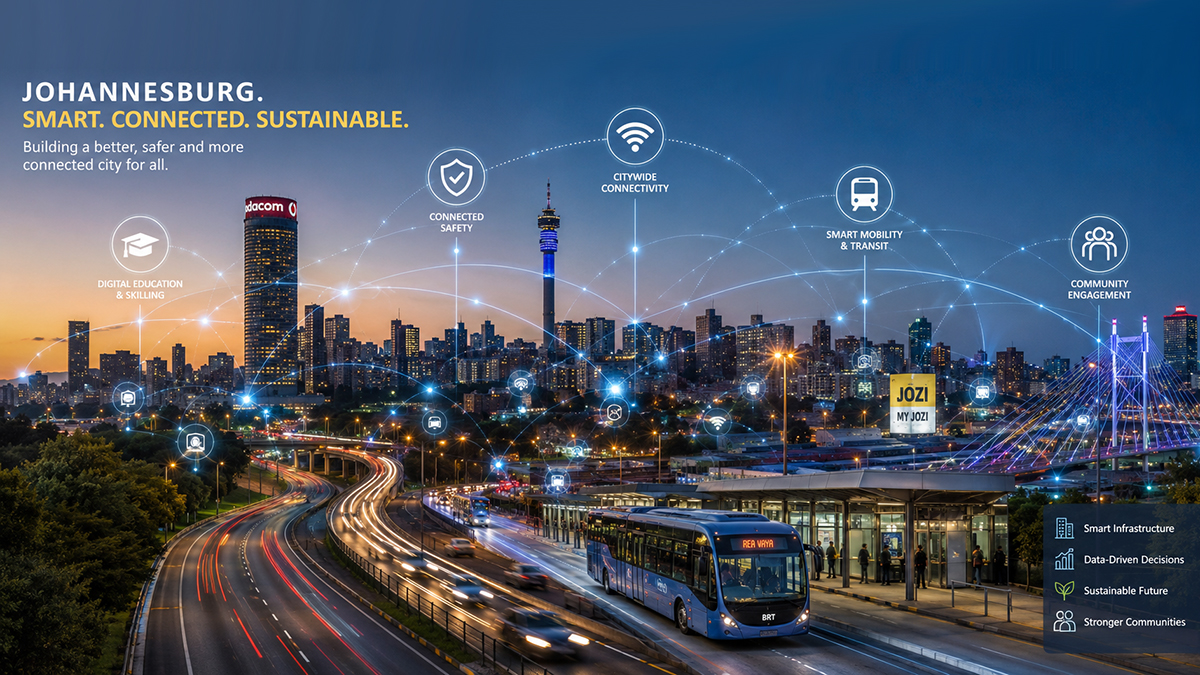 itweb.co.za - Sibahle Malinga - Smart city vision takes shape for Joburg