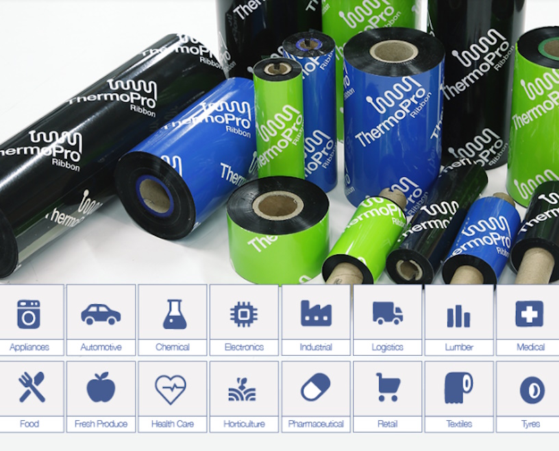 Thermal transfer ribbon: Now indispensable throughout the global supply chain