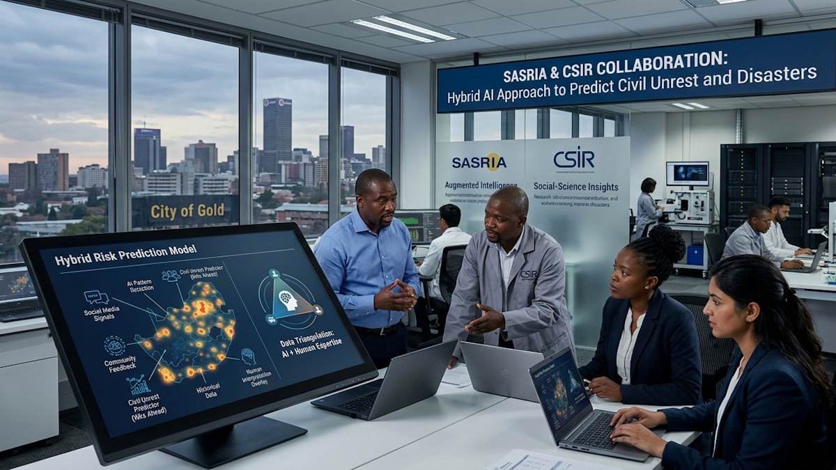 AI helps SASRIA forecast national risks