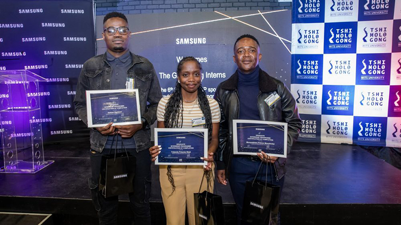 Samsung, Tshimologong mark latest intake of software development training