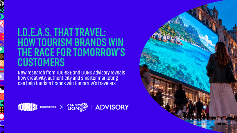 New TOURISE and LIONS Advisory Study Reveals How Creativity Creates a Commercial Advantage for Destination Growth