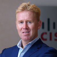 Scott Manson, cyber security leader for Middle East, Africa and Turkey, Cisco Systems International